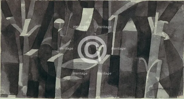 Garden, 1915. Creator: Paul Klee.