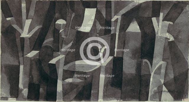 Garden, 1915. Creator: Paul Klee.