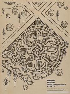 Garden, 1935/1942. Creator: Unknown