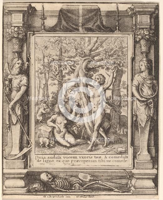 Garden of Eden, 1651. Creator: Wenceslaus Hollar.