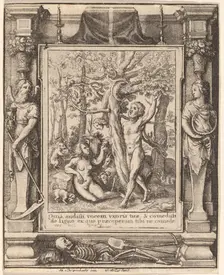 Garden of Eden, 1651. Creator: Wenceslaus Hollar