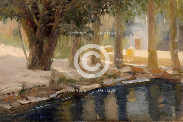 Garden of Gethsemane, 1880s. Artist: Polenov, Vasili Dmitrievich (1844-1927)