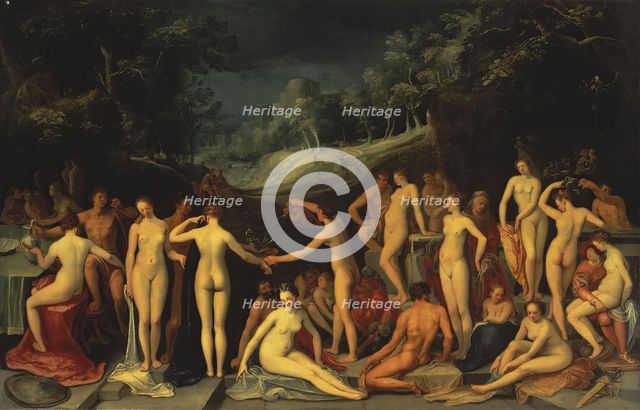 Garden of Love, 1602. Creator: Karel van Mander I.