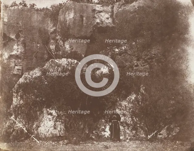 Garden of Selvia, Syracuse, Sicily, 1846. Creator: George Wilson Bridges.