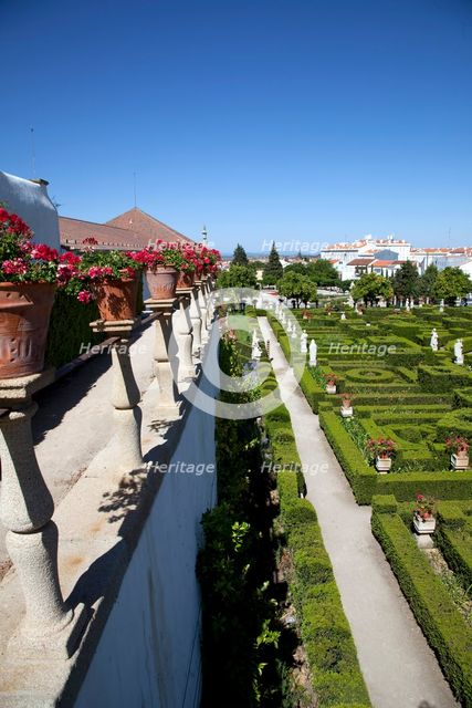 Garden of the Episcopal Palace, Castelo Branco, Portugal, 2009.  Creator: Samuel Magal.