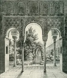 Garden of the Generalife 19th century, (1907). Creator: Unknown