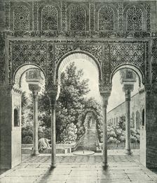 Garden of the Generalife 19th century, (1907). Creator: Unknown
