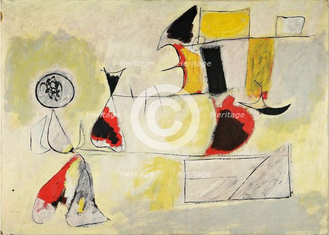 Garden of Wish Fulfilment, 1944. Creator: Gorky, Arshile (1904-1948).