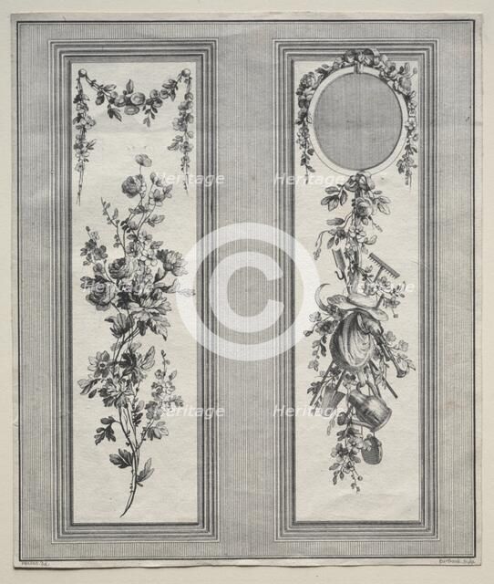 Garden Ornament. Creator: Pierre Gabriel Berthault (French, 1748-1819).