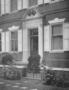Garden entrance to the house of Miss Anne Morgan, New York City, 1924