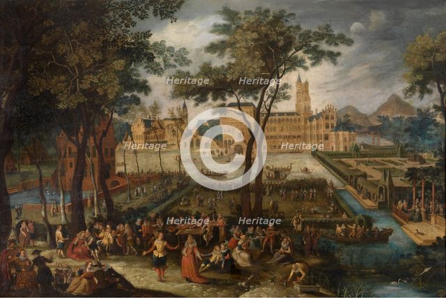 Garden Festival, 1599-1601. Creator: Anon.