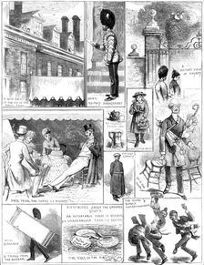 Garden Fete at Chelsea Hospital for the Royal Army Coffee Taverns Association, 1883. Creator: Unknown