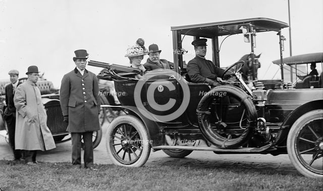 Garden Fete with President And Mrs. Taft, 1912. Creator: Harris & Ewing.