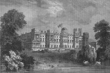 Garden front of Buckingham Palace, Westminster, London, c1875 (1878)