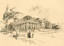 Garden front, Buckingham Palace, Westminster, London, c1890. Creator: Unknown