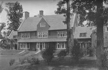 Garden front, house of Harry C Black, Guilford, Baltimore, Maryland, 1923