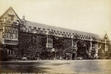 Garden front, St John's College, Oxford, Oxfordshire, late 19th or early 20th century