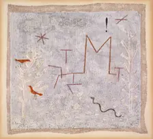 Garden Gate K., 1932. Creator: Paul Klee