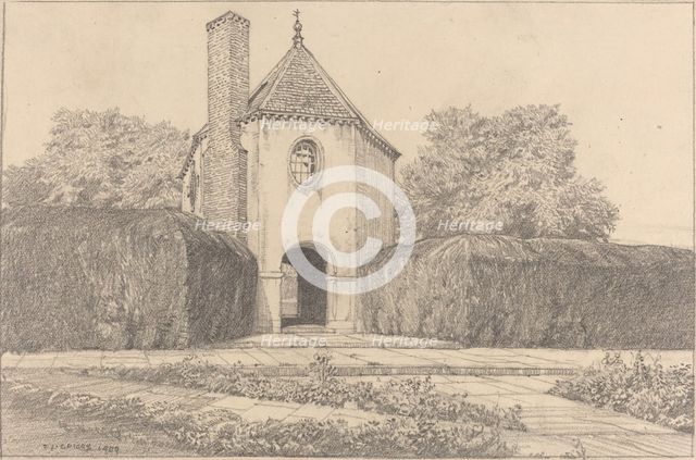 Garden House, 1909. Creator: Frederick Landseer Maur Griggs.