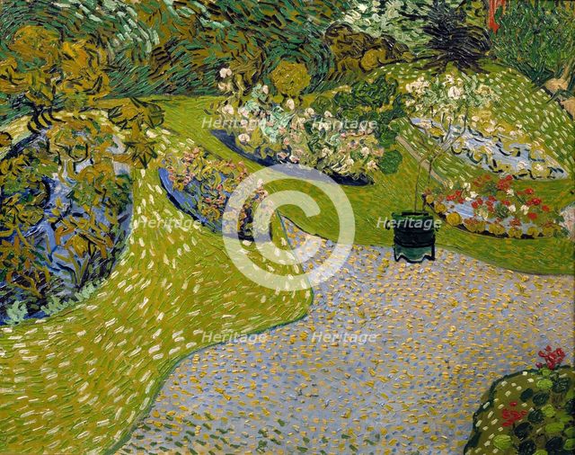 Garden in Auvers, 1890.