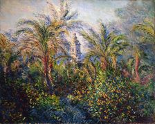 Garden in Bordighera, Impression of Morning 1884. Artist: Claude Monet