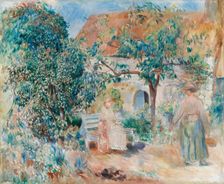 Garden in Brittany, 1886