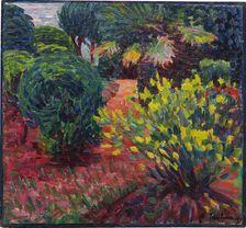 Garden in Carantec, 1906. Creator: Javlensky, Alexei, von (1864-1941)