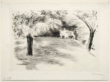 Garden in Wannsee, Germany. Creator: Max Liebermann (German, 1847-1935)