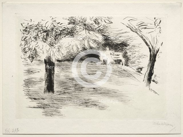 Garden in Wannsee, Germany. Creator: Max Liebermann (German, 1847-1935).