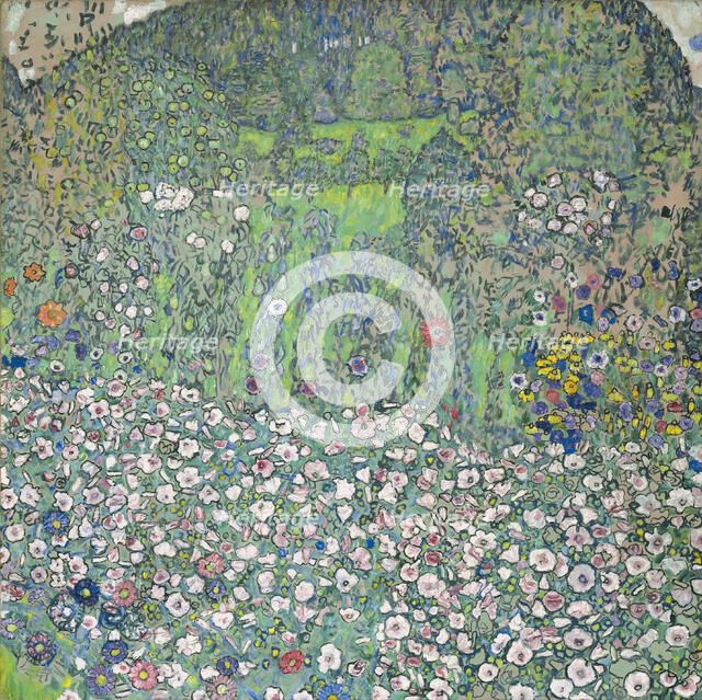 Garden Landscape With Mountain Top, 1916. Creator: Klimt, Gustav (1862-1918).