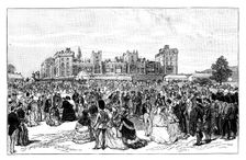Garden party at Windsor Castle, 19th century