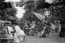 Garden Party, Governor's Island, 1911. Creator: Bain News Service