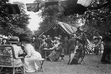 Garden Party, Governor's Island, 1911. Creator: Bain News Service