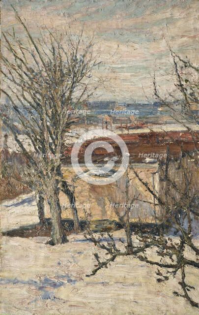 Garden Pavilion at Skansen, 1889. Creator: Karl Nordström.