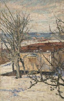 Garden Pavilion at Skansen, 1889. Creator: Karl Nordström