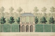 Garden pavilion in Meudon. Creator: Unknown