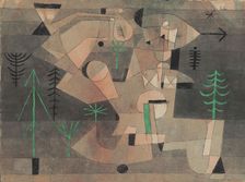Garden Plan, 1922. Creator: Klee, Paul (1879-1940)