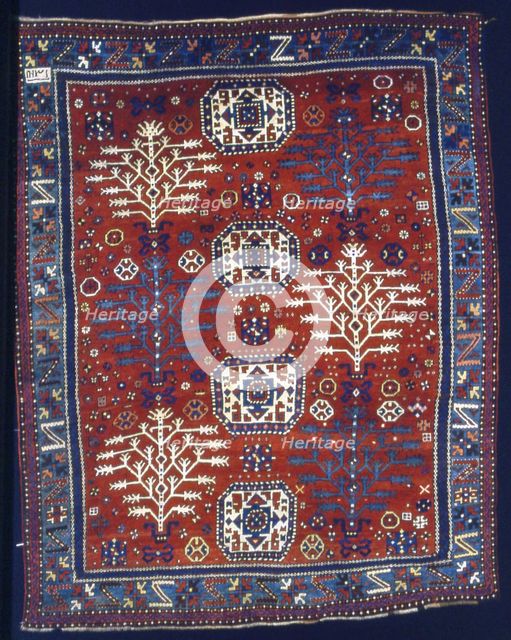 Garden rug, Kazakhstan, 1890. Creator: Unknown.