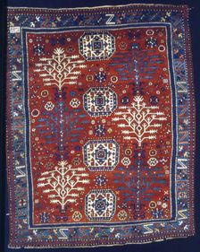 Garden rug, Kazakhstan, 1890. Creator: Unknown