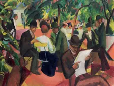 Garden restaurant, 1912
