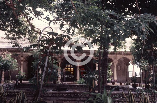 Garden, Udaipur, India, 1988. Creator: Amanda Waite.