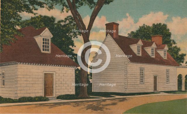 'Gardener's House and Office', 1946. Artist: Unknown.
