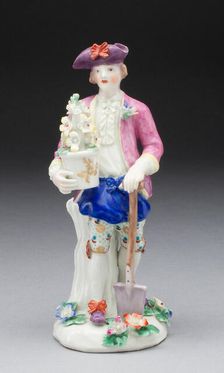 Gardener, Worcester, 1760/70. Creator: Royal Worcester
