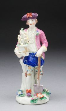 Gardener, Worcester, 1760/70. Creator: Royal Worcester