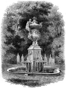 Gardens of the royal residence at Potsdam, Germany, 19th century