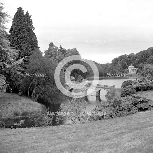 Gardens of Stourhead, Stourton, Wiltshire, c1945-c1980. Artist: Eric de Maré.