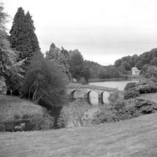 Gardens of Stourhead, Stourton, Wiltshire, c1945-c1980. Artist: Eric de Maré