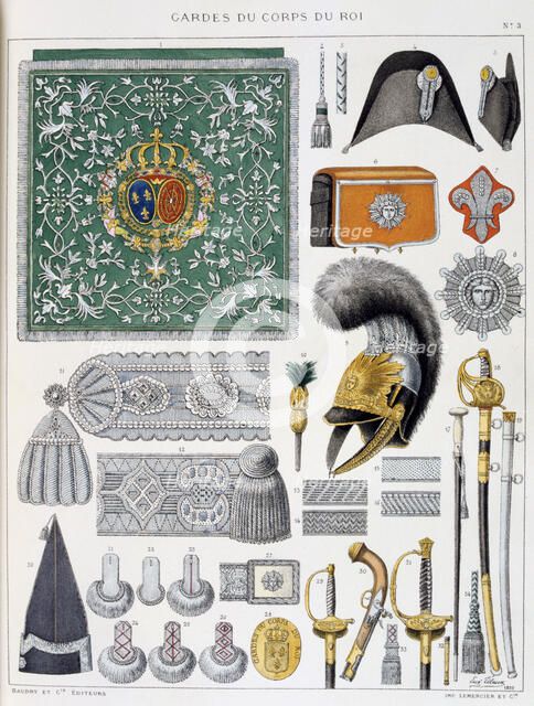 Gardes-du-Corps de Roi, Insignia Artist: Eugene Titeux