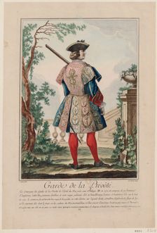 Gardes de la prévôté, 1756. Creator: De Fehrt, Antoine Jean (1723-1774)
