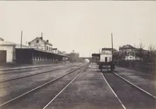 Gare d'Enghien, 1855. Creator: Edouard Baldus